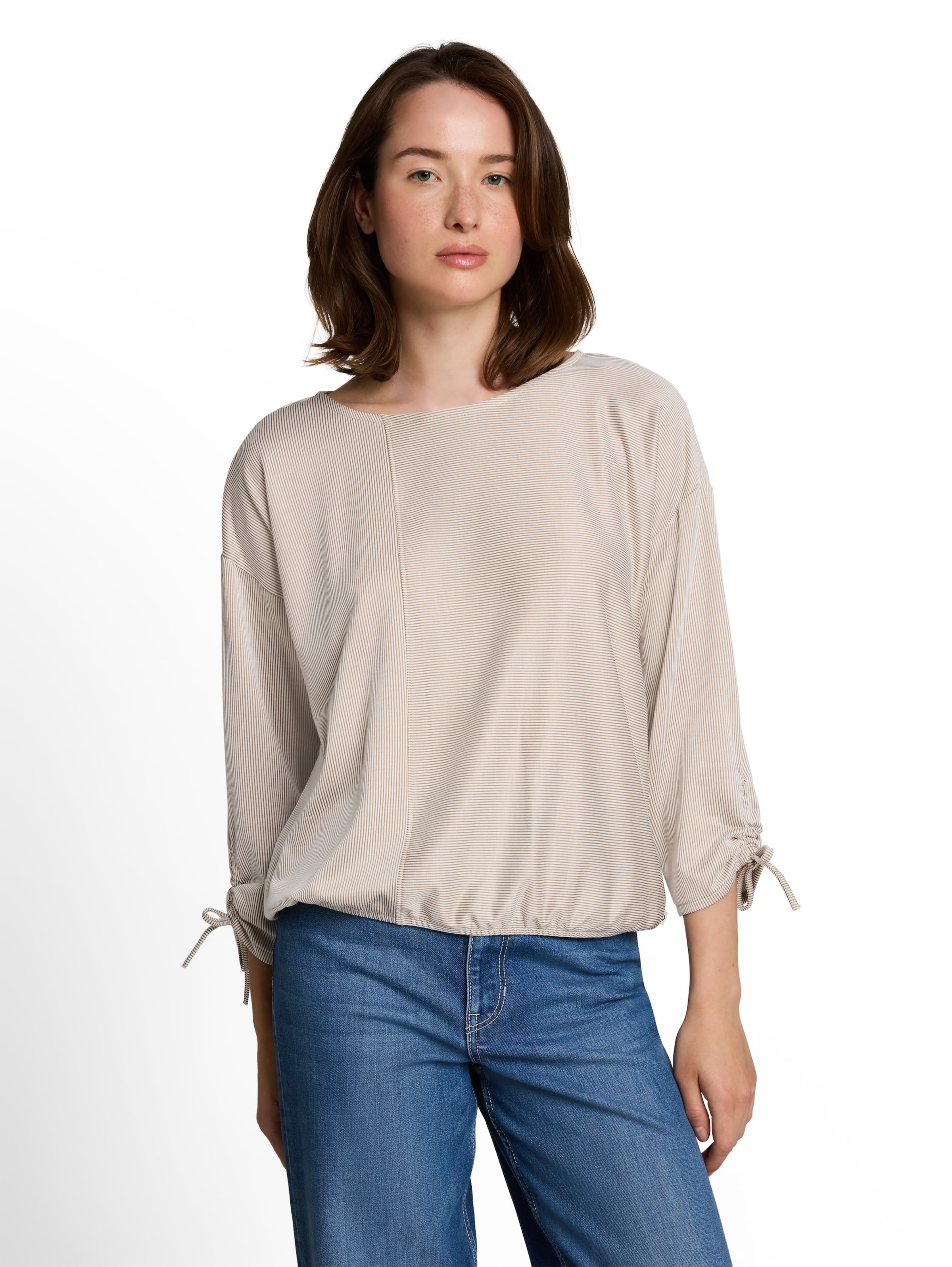 TOM TAILOR DENIM - Camiseta en beige: frente