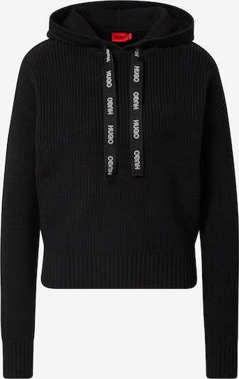 HUGO Pullover in schwarz, Produktansicht