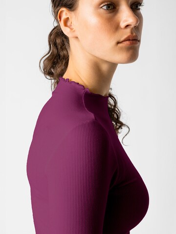 Les Lunes Shirt 'Fleur' in Red