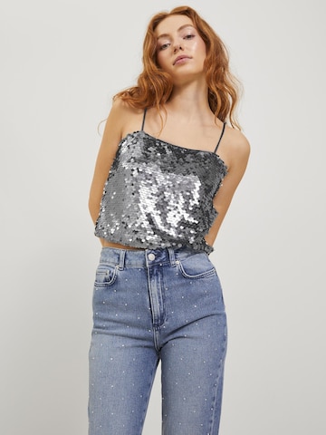 JJXX Blouse 'Ava' in Silver: front