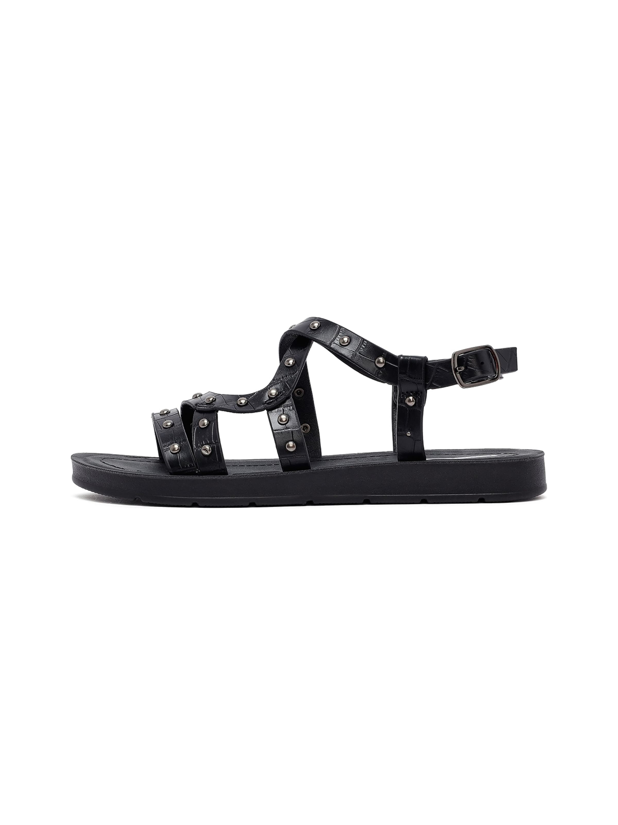 Derimod - Sandalias con hebilla en negro