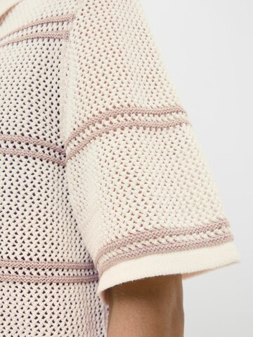 Pull-over 'JORSUMMER' JACK & JONES en beige