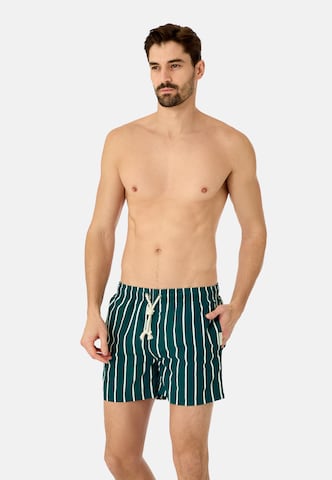 Gassa d'Amante Zwemshorts 'Porto Cervo' in Groen: voorkant