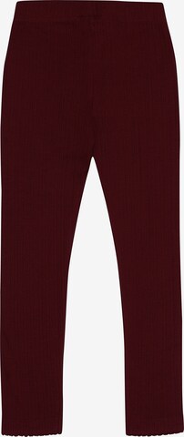 Bruuns Bazaar Kids Skinny Leggings 'Marie Louise' in Rood