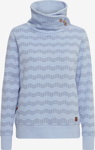 Oxmo Sweatshirt 'VERNITA' in Blau: predná strana