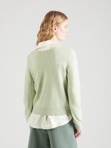 VILA Sweater 'Ril' in Green