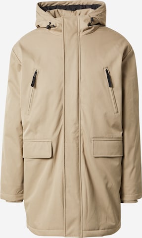 Parka di mezza stagione 'DALEN' di minimum in beige: frontale