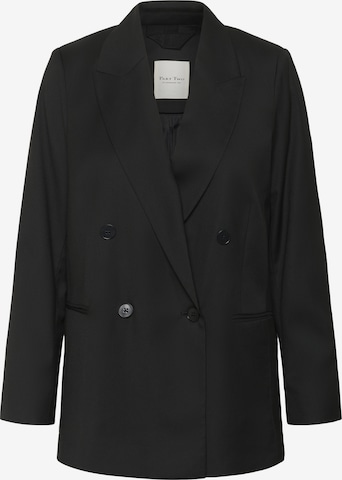 Blazer 'Dafnes' Part Two en noir : devant