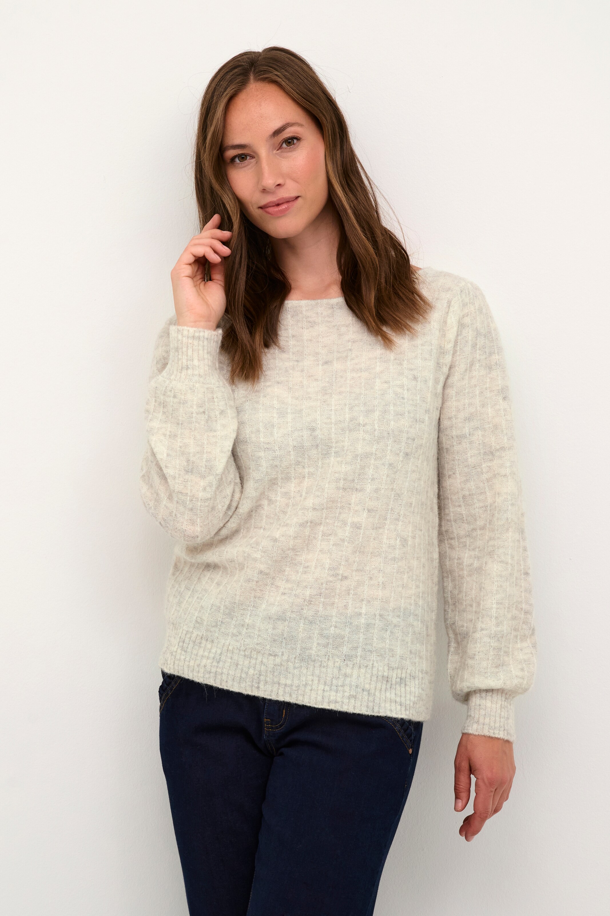 Ladies cream deals sweater
