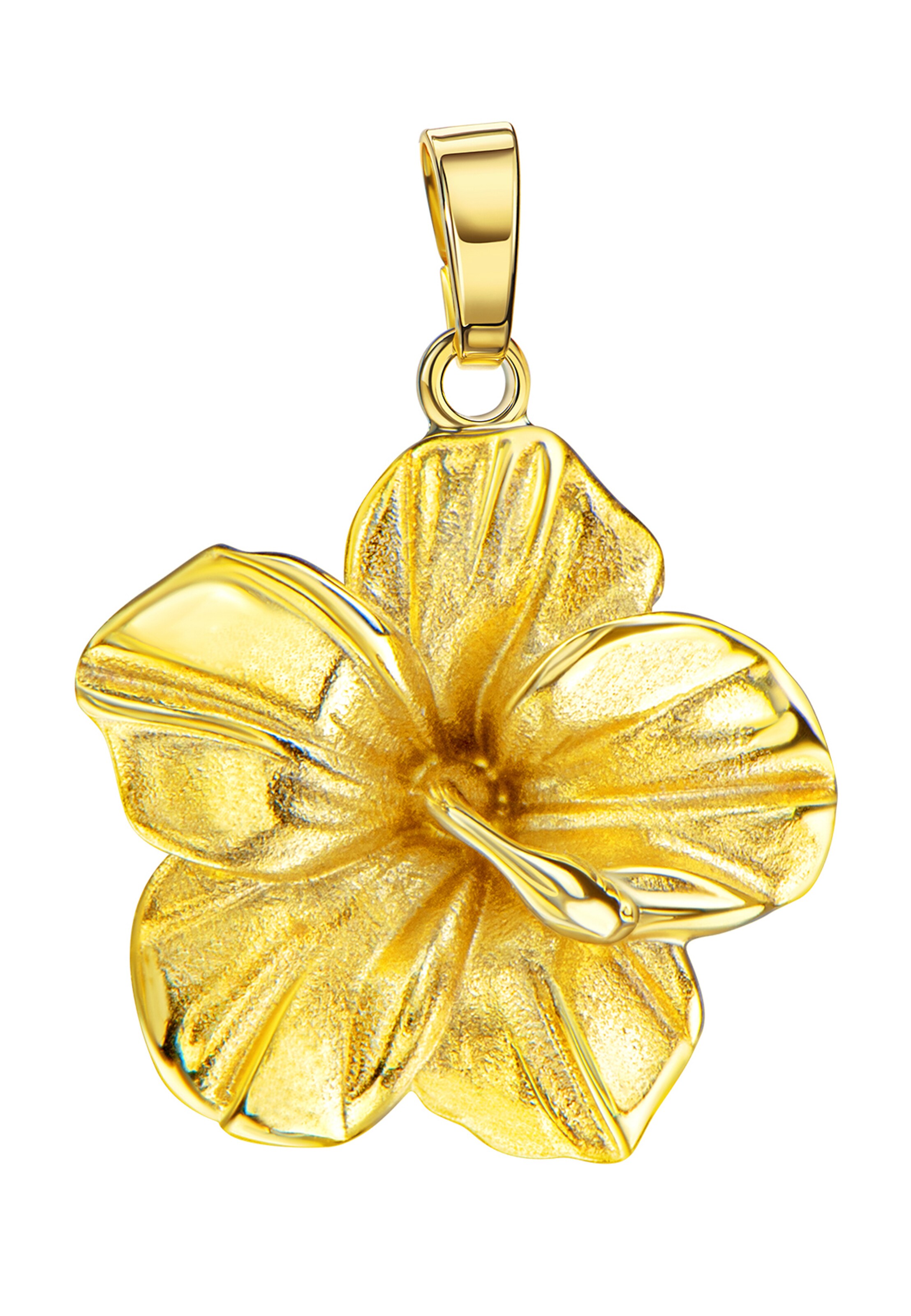 Frauen Schmuck JEVELION Blütenanhänger in Gold - DU41773 Frauen Schmuck JEVELION Blütenanhänger in Gold - DU41773