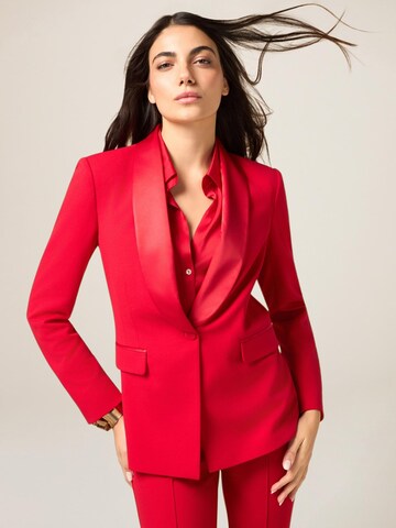 Blazer di oltre in rosso
