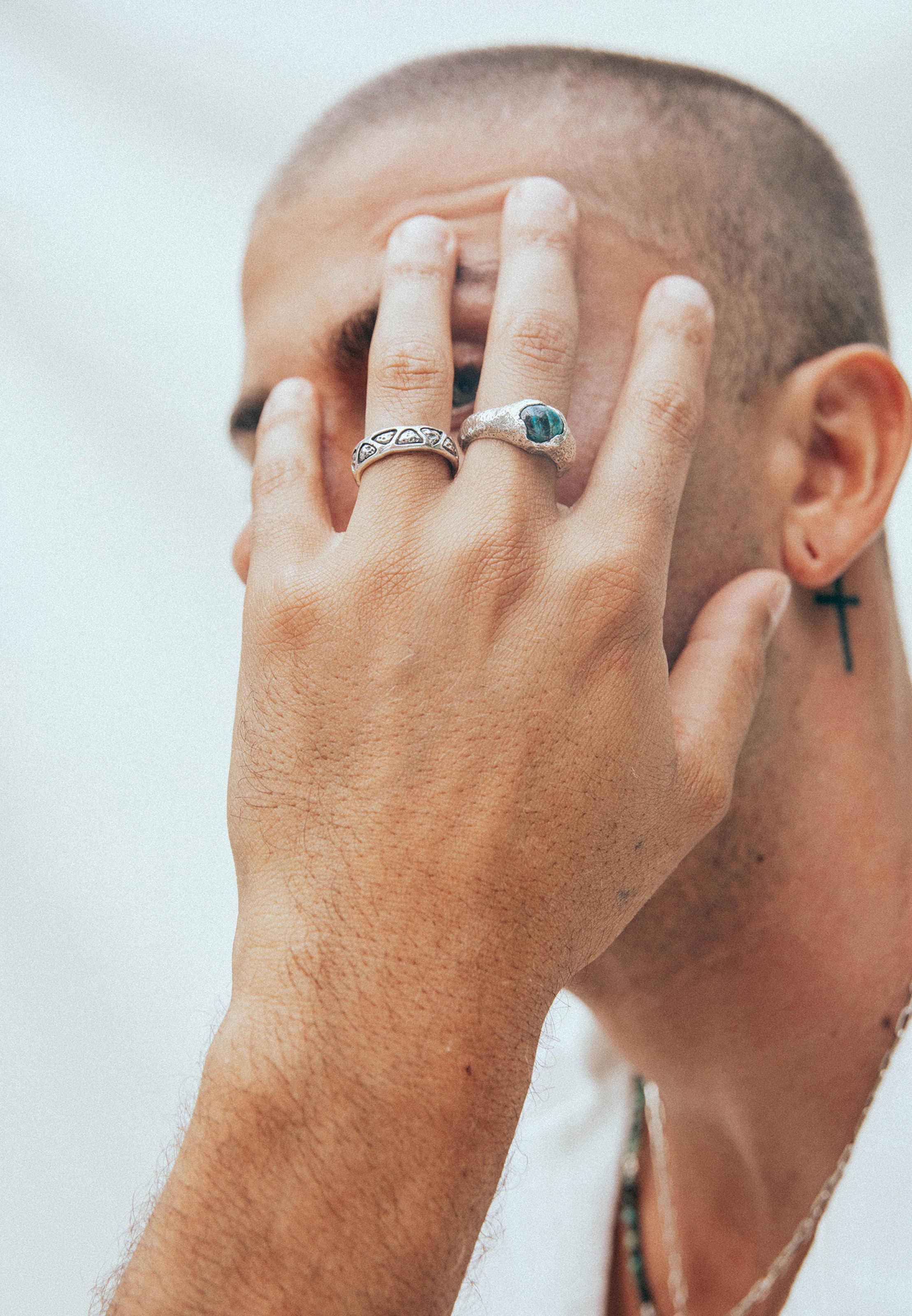 Haze&Glory Ring in Silber: Vorderseite