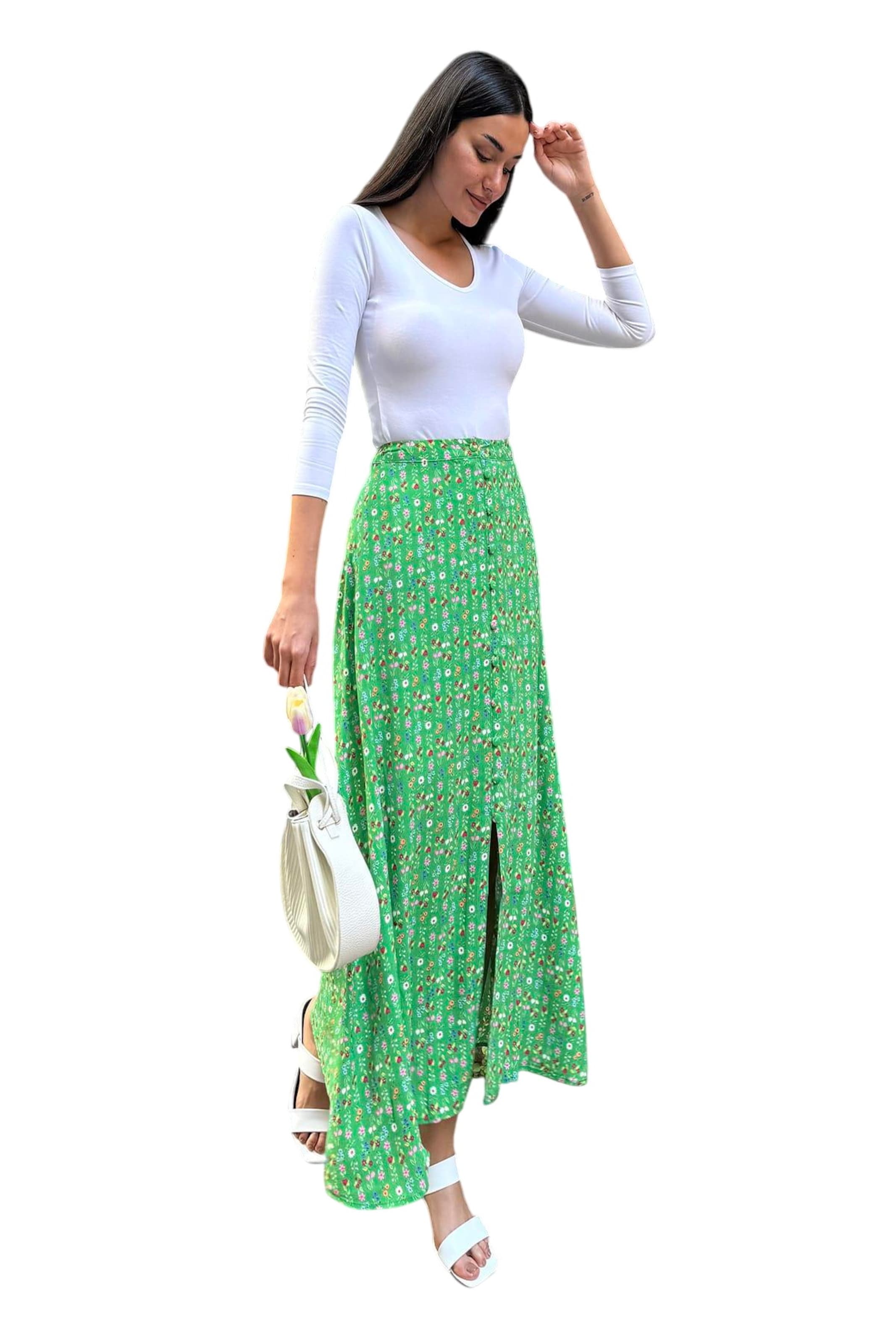 For You Moda Rock in Grün