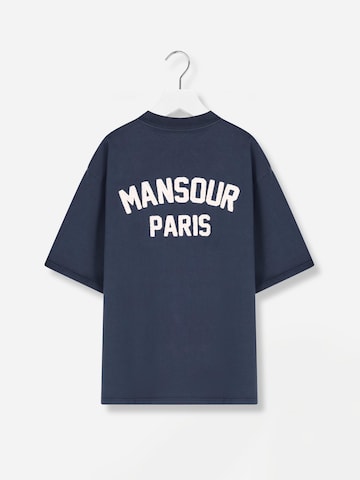 Mansour Shirt 'Paris College T-shirt' in Blau