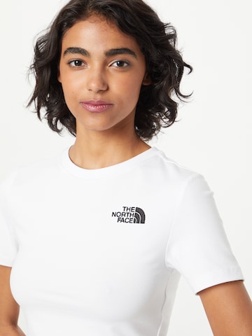 Tricou de la THE NORTH FACE pe alb