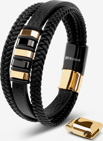 SERASAR Bracelet 'Glory' in Gold: front