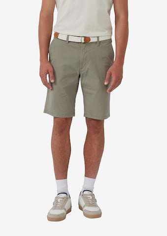 žalia s.Oliver Standartinis „Chino“ stiliaus kelnės: priekis