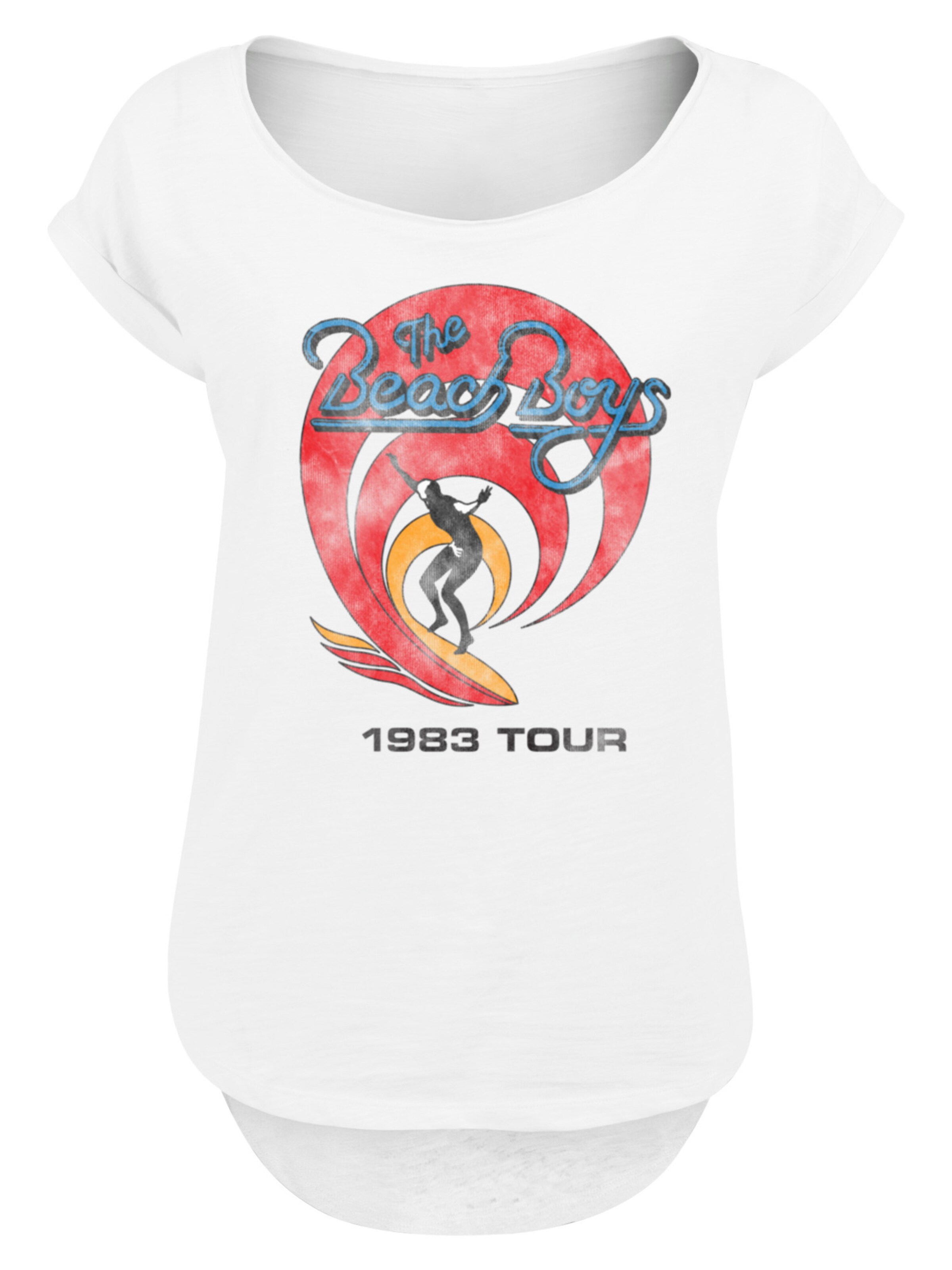 T-shirt F4NT4STIC en blanc : devant