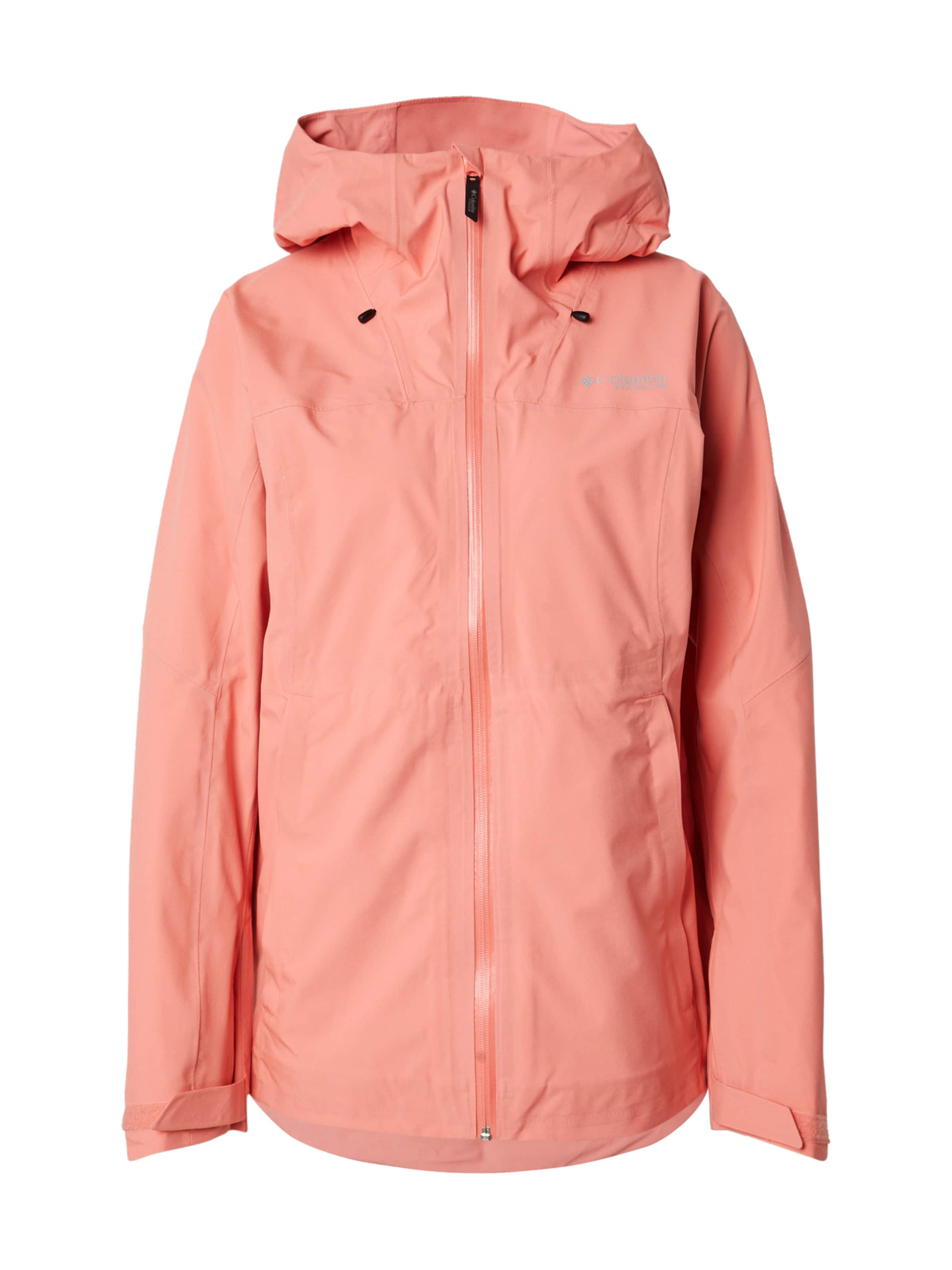 COLUMBIA Μπουφάν πεζοπορίας 'Northwest Explorer™' σε κόκκινο: μπροστά