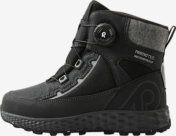 Reima Snow Boots ' Winterschuhe Hallava Quicklock ' in Black: front