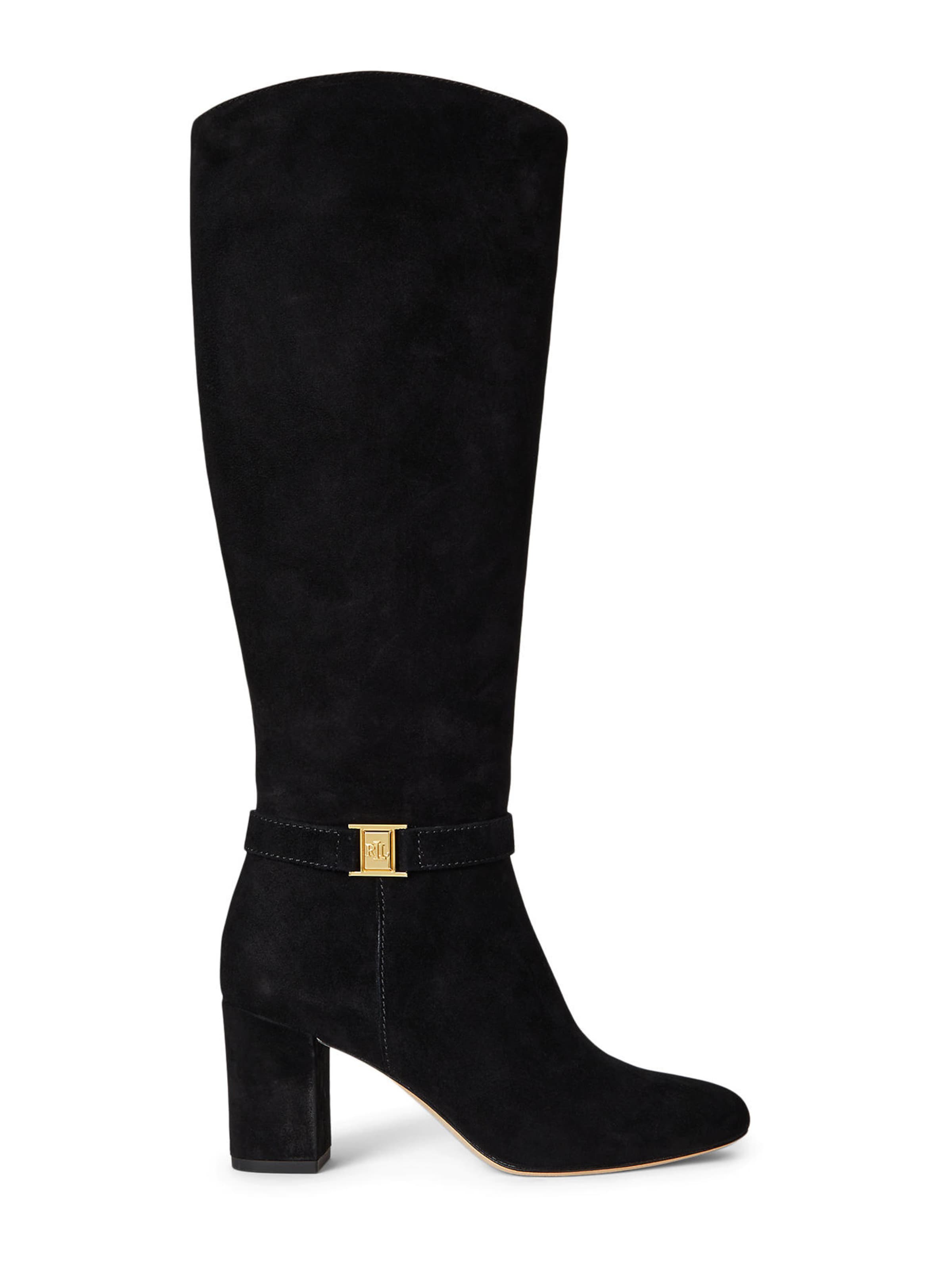 Lauren Ralph Lauren Stiefel 'KELLIE' in Schwarz