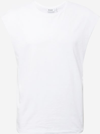 WEEKDAY Camiseta 'Sly' en blanco, Vista del producto