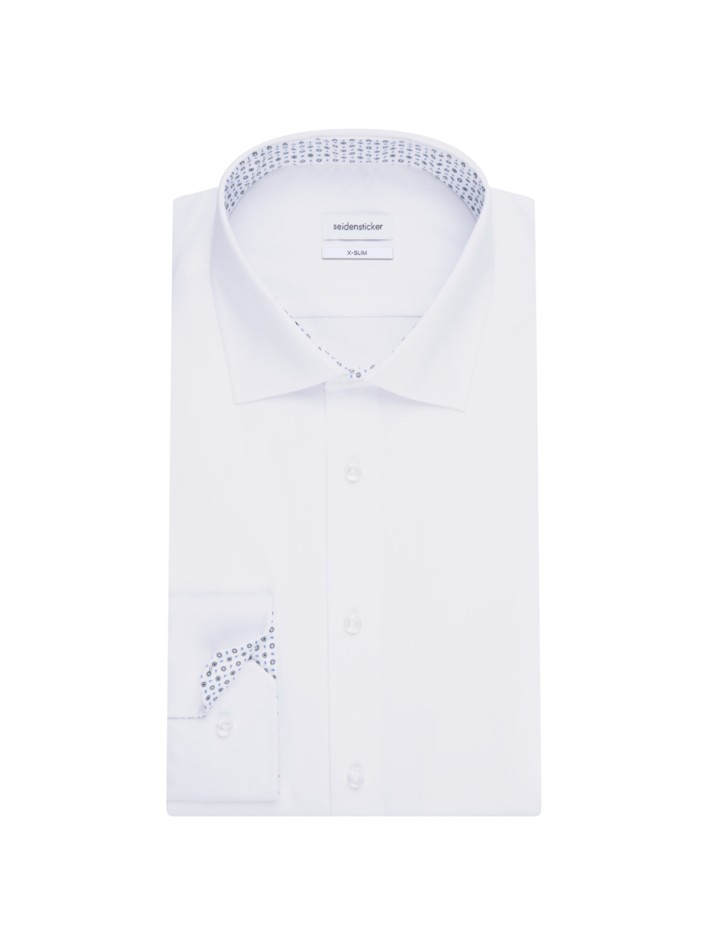 SEIDENSTICKER Zakelijk overhemd in Wit: voorkant