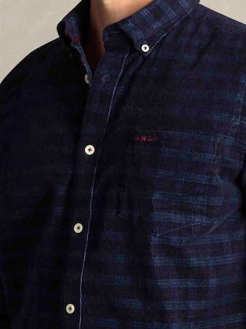 NZA New Zealand Auckland Regular fit Overhemd in Blauw