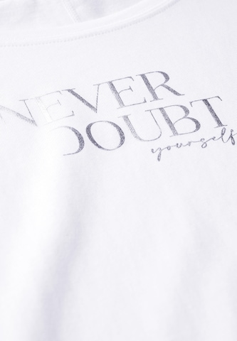 STREET ONE Shirt in Weiß