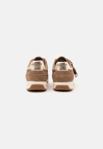 REPLAY Låg sneaker i brun