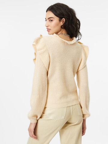 JDY Sweater 'France' in White