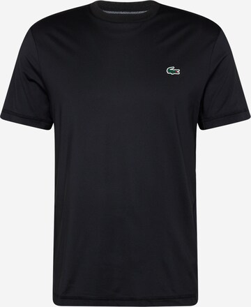Lacoste Sport Funkční tričko – černá: přední strana