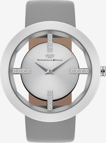 Orologio analogico 'Lucrezia' di Rhodenwald & Söhne in grigio: frontale