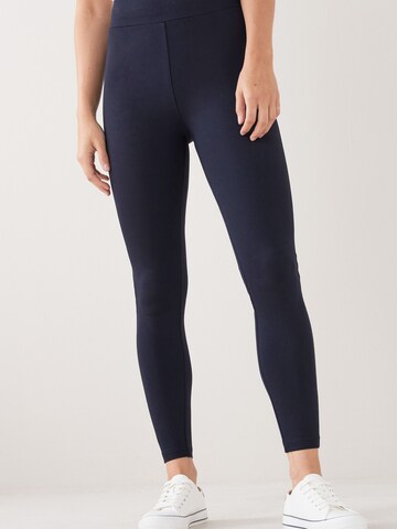 Next Skinny Leggings in Blue: front