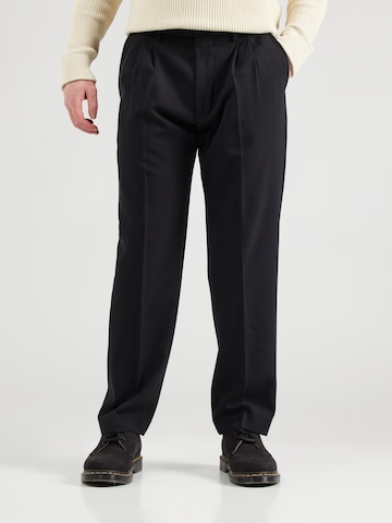 Regular Pantalon à pince 'Fritz 1728' NN07 en noir : devant
