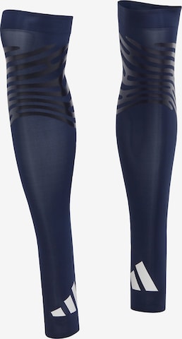 ADIDAS PERFORMANCE Leg Warmer 'Adizero Control Sleeves' in Blue