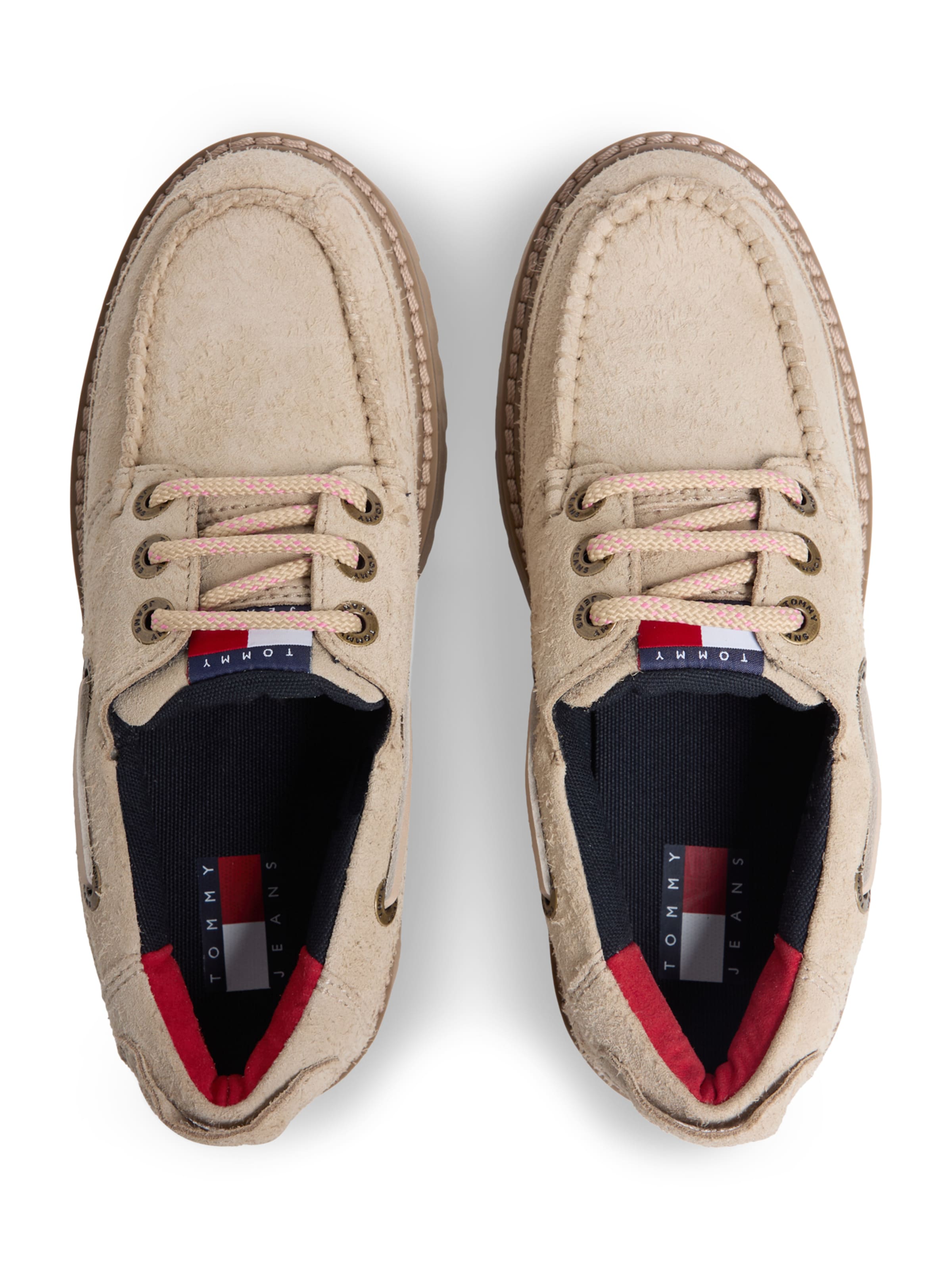 Tommy Jeans Mokasini | bež barva