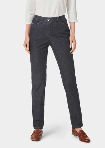 Goldner Regular Jeans 'MARTHA' in Black: front