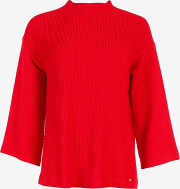 HELMIDGE Sweater in Red: front