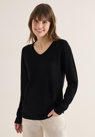 CECIL Pullover in Schwarz: Vorderseite