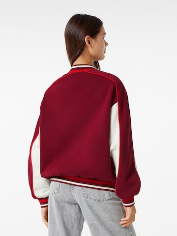 Bershka Between-season jacket in Red