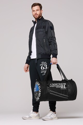CAMP DAVID Shopper in Black