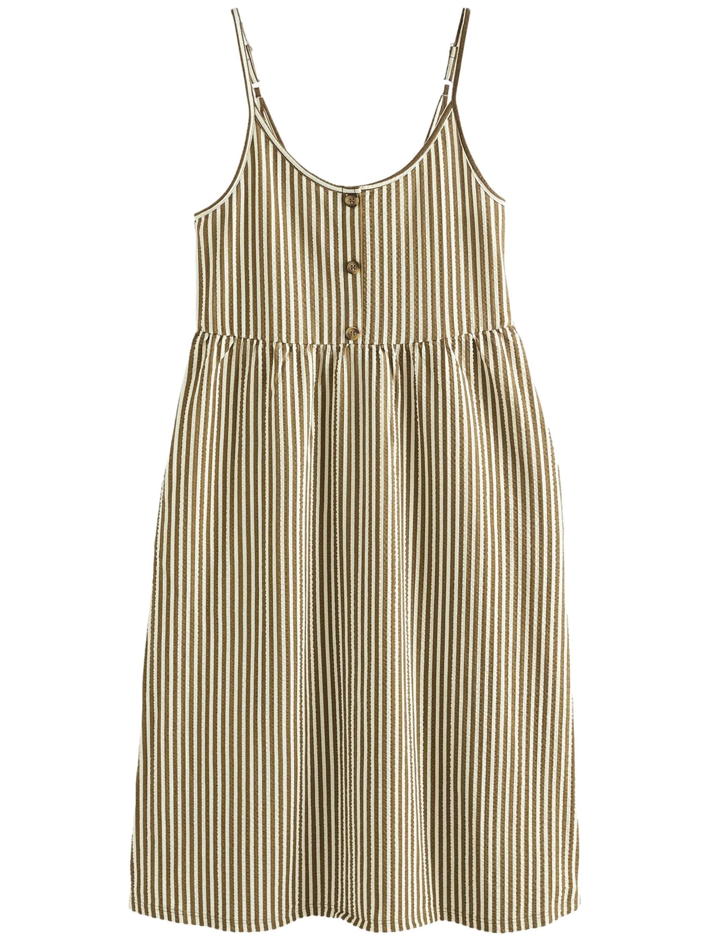 Next - Vestido de verão em mistura de cores: frente