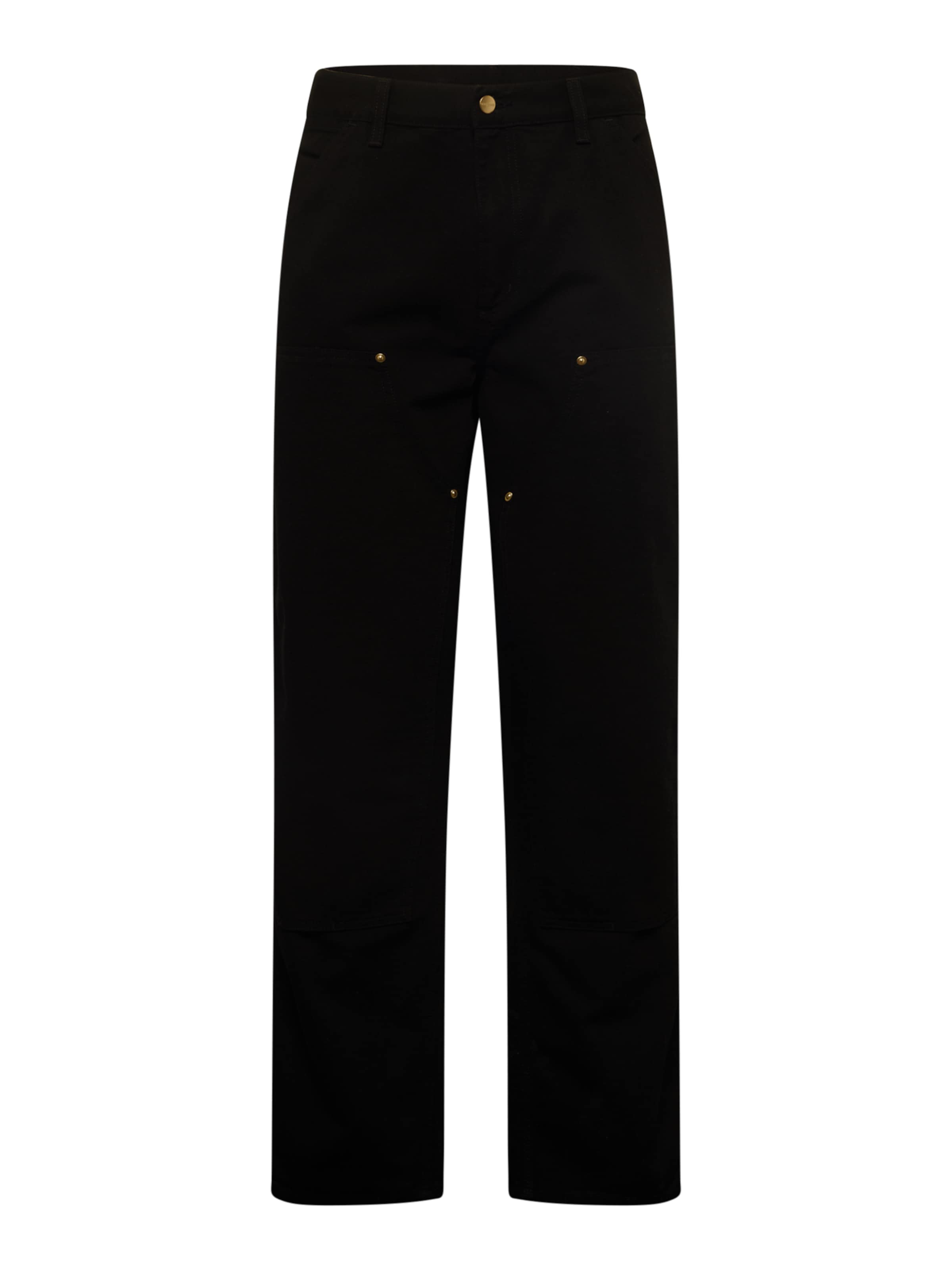 Carhartt WIP Loosefit Παντελόνι τσίνο σε μαύρο: μπροστά