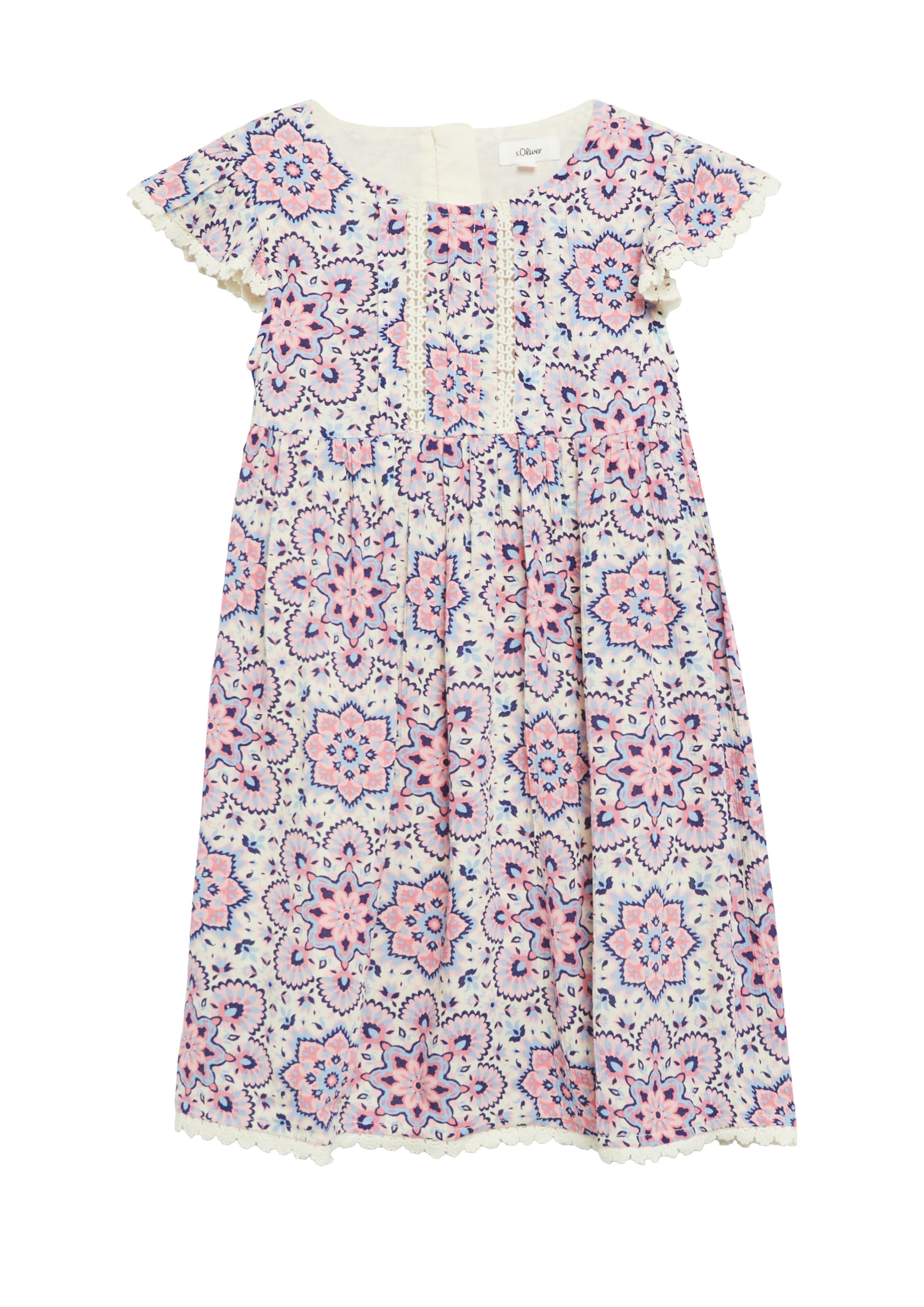 s.Oliver Jurk in Beige: voorkant