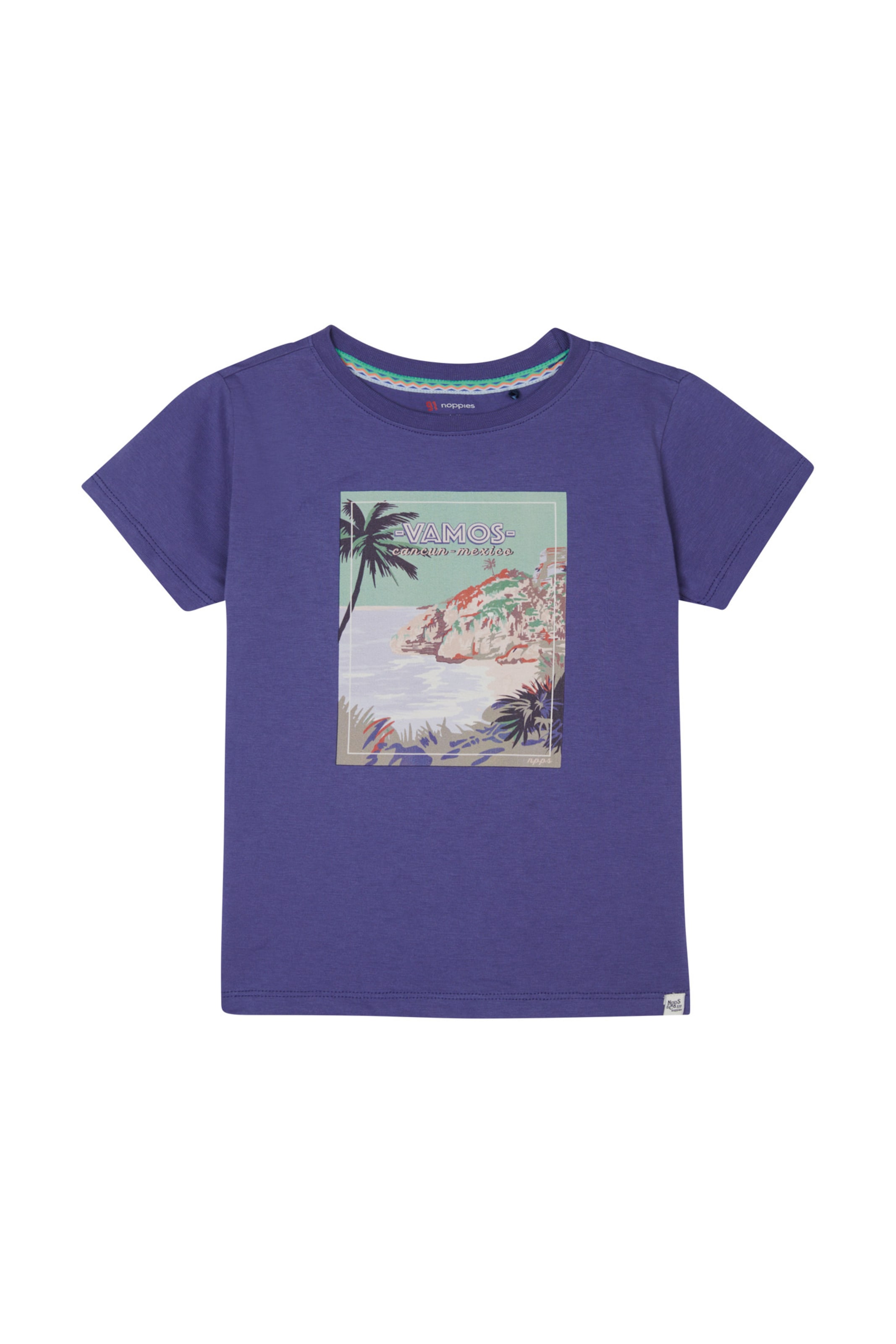 T-Shirt ' Leachville ' Noppies en bleu : devant