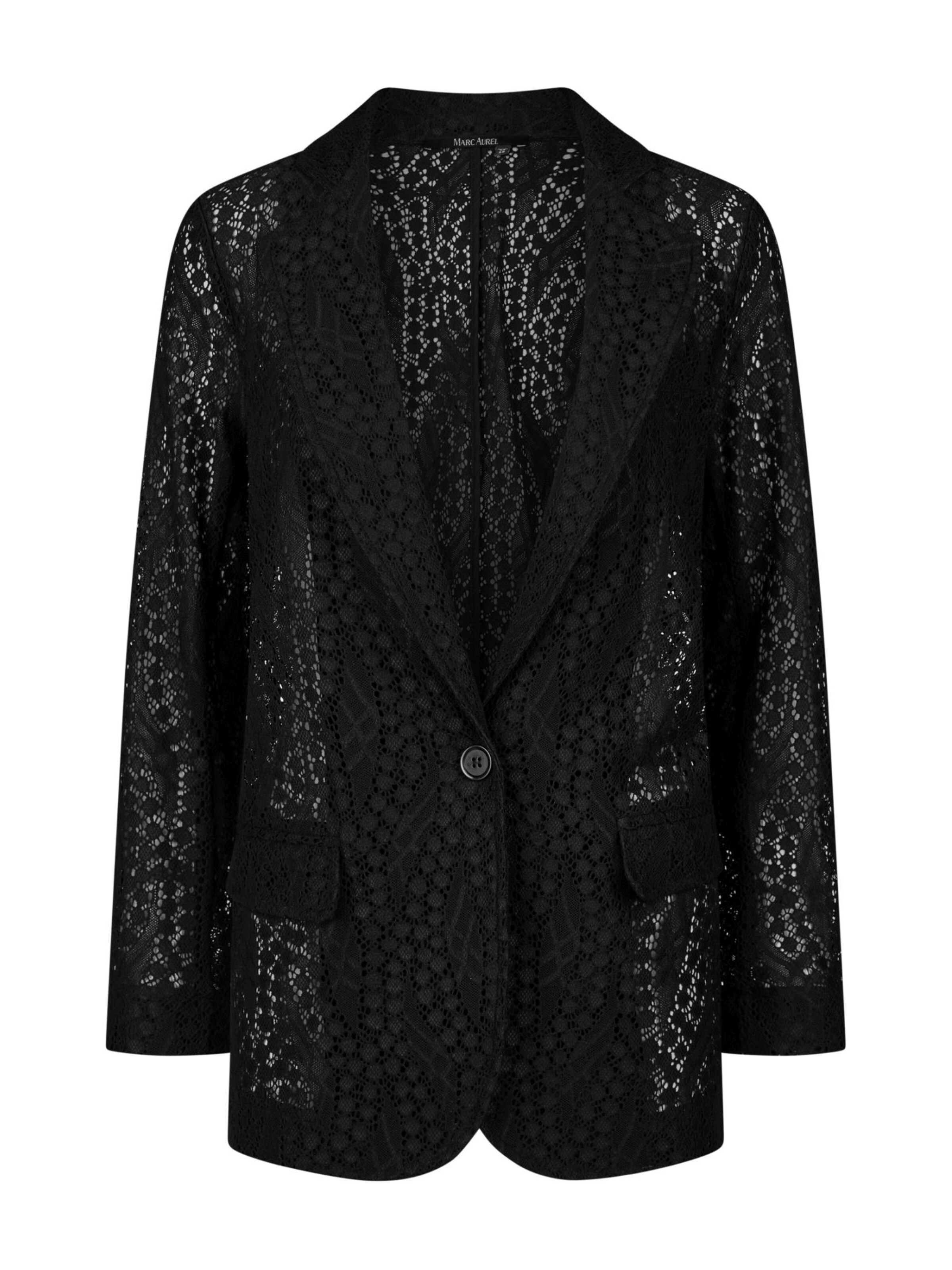 MARC AUREL Blazer in Black: front