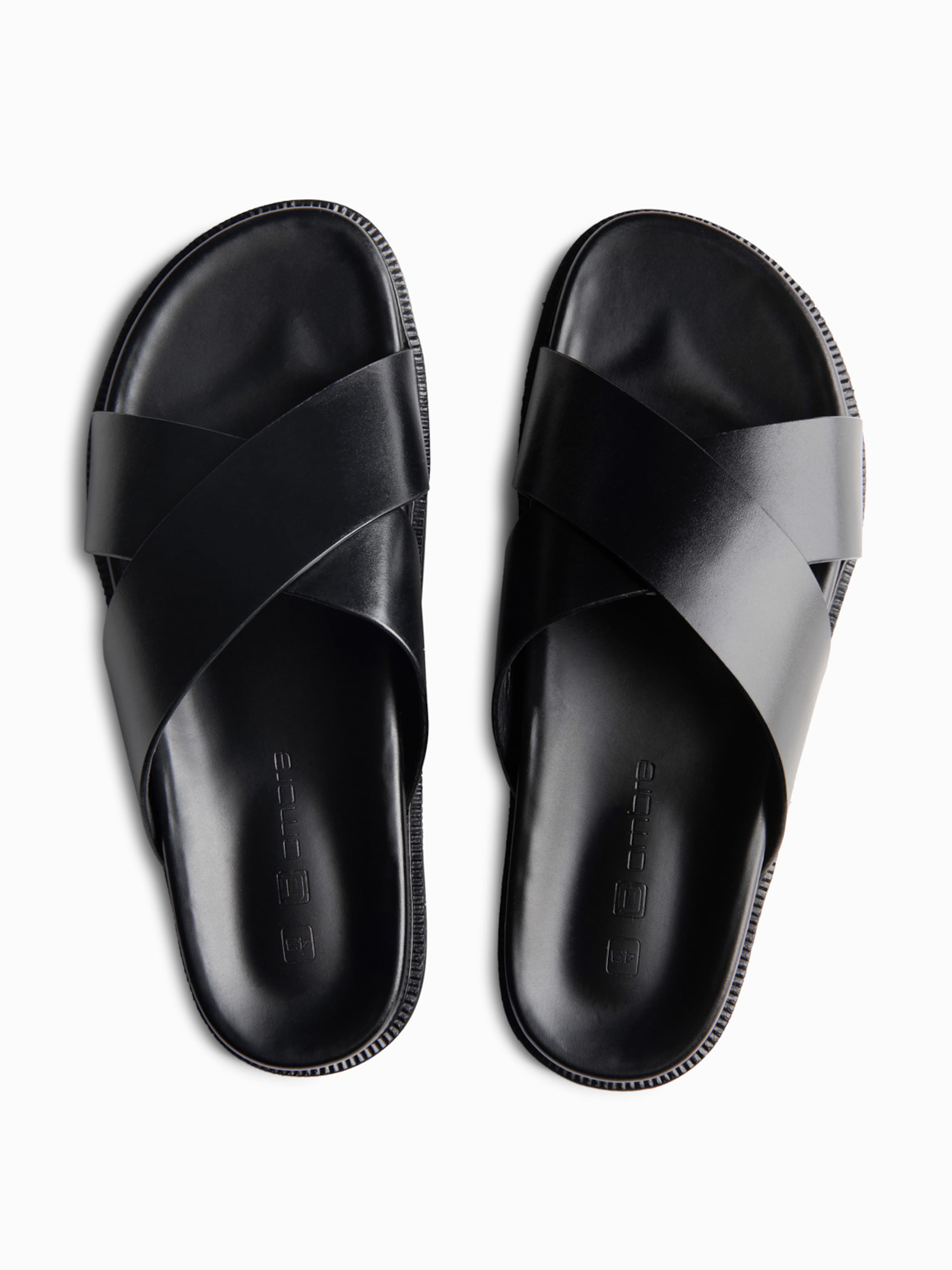 Ombre Mule in Black