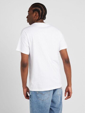 Tricou 'JUMPMAN FLIGHT' de la Jordan pe alb
