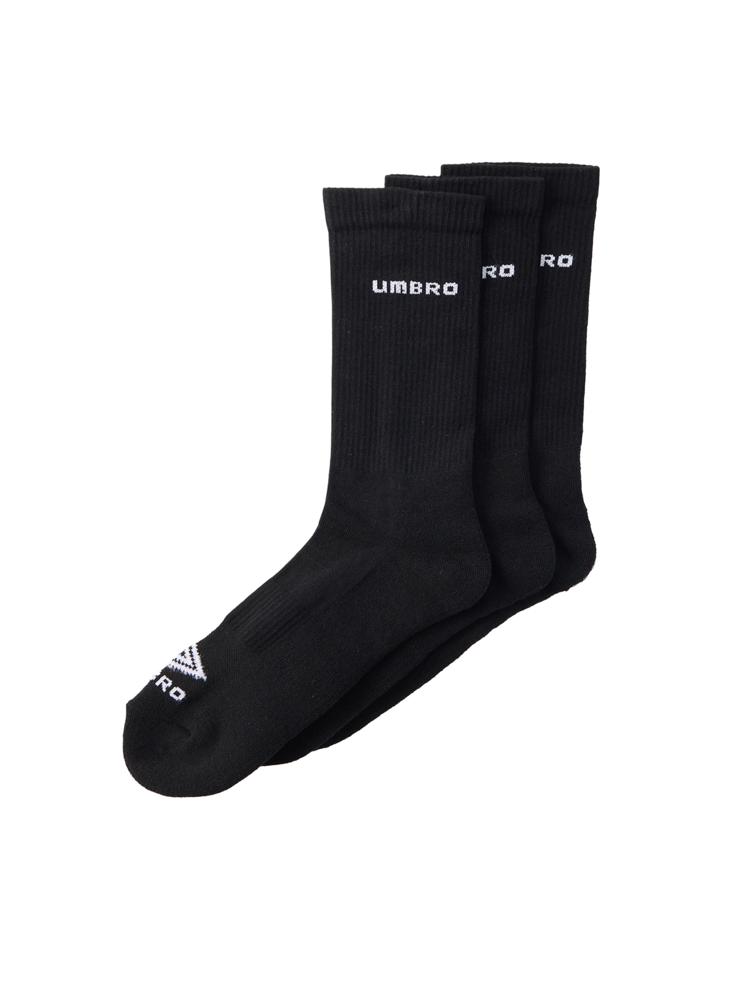UMBRO Κάλτσες σε μαύρο: μπροστά